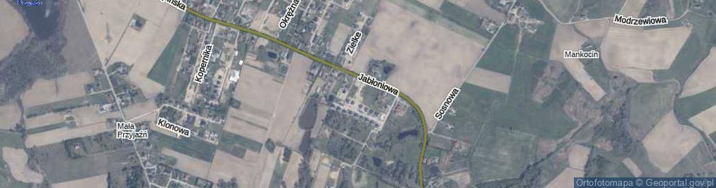 Zdjęcie satelitarne Krokusowa ul.